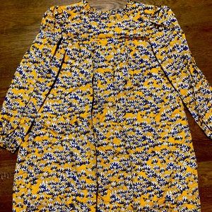 Busy Bees fall floral dress